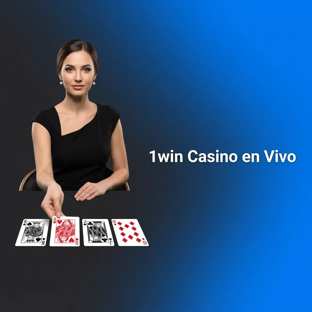 Mesa de casino en vivo 1win con crupier real transmitido en HD para jugadores peruanos