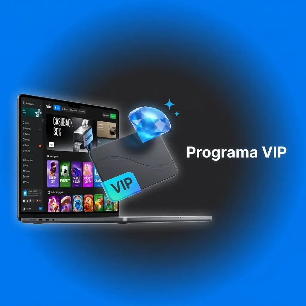 Programa VIP de 1win con niveles de fidelidad, beneficios exclusivos y gestores de cuenta personalizados para jugadores activos