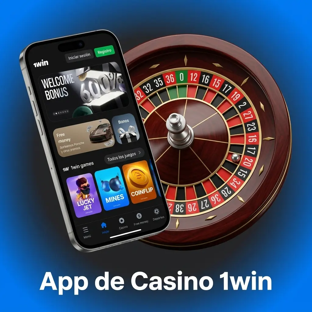 App de casino 1win con más de 15.000 juegos: tragamonedas, crash, casino en vivo, ruleta y blackjack en Perú