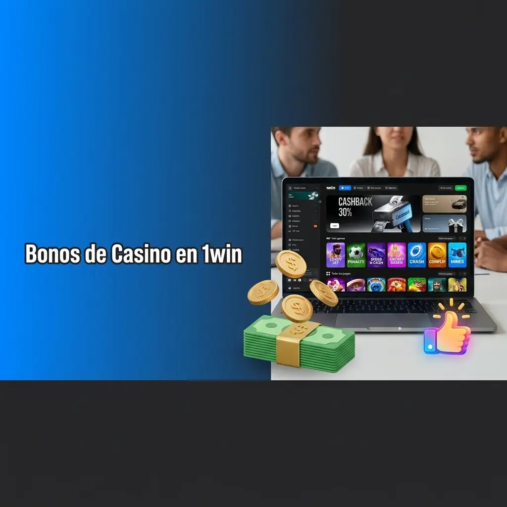 Bonos de casino en 1win Perú: bienvenida 500%, cashback 30%, giros gratis y torneos con premios en efectivo
