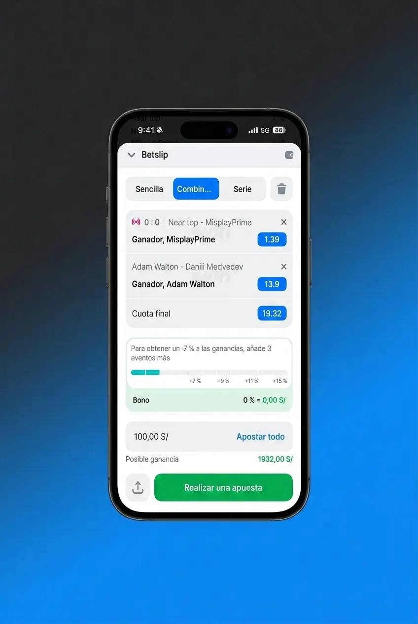 Pasos para apostar en la app 1win: selecciona deporte, mercado y tipo de apuesta para confirmar en segundos