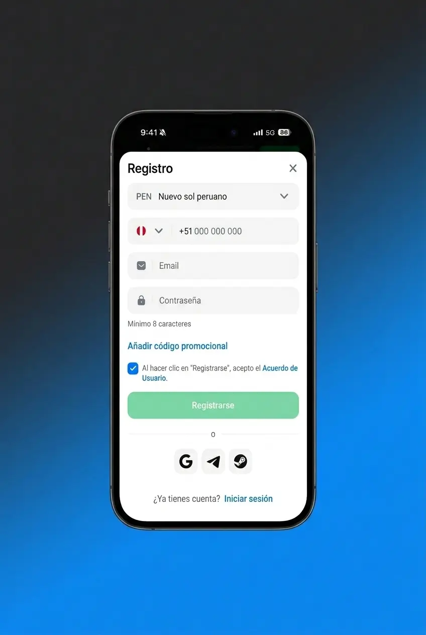 Pasos para apostar en la app 1win: selecciona deporte, mercado y tipo de apuesta en móvil