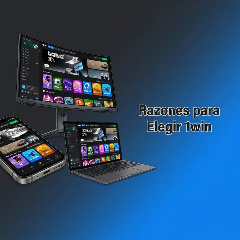 Plataforma 1win con casino, apuestas deportivas y bonos de hasta 500% para jugadores en Perú